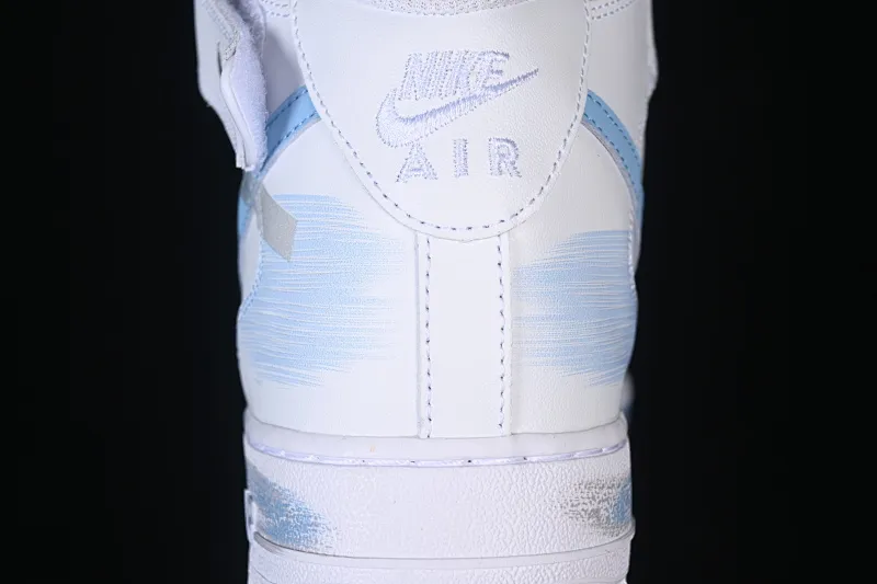 All categories Nk Air Force 1 Air Force series Nk Air Force 1 Mid Air Force mid-top Nike Air Force 1'07 Mid broken hook inkjet Air Force 1 mid-top casual sneakers ZH0316-124